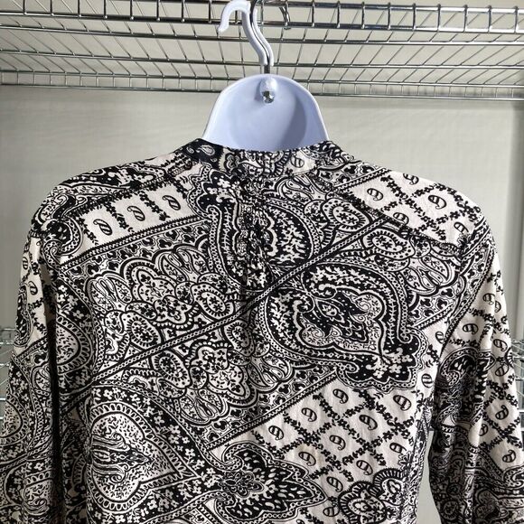 Anthropologie Tiny Women's Lacona Popover Top Size S Floral Boho Colorful Flowy - Picture 4 of 11